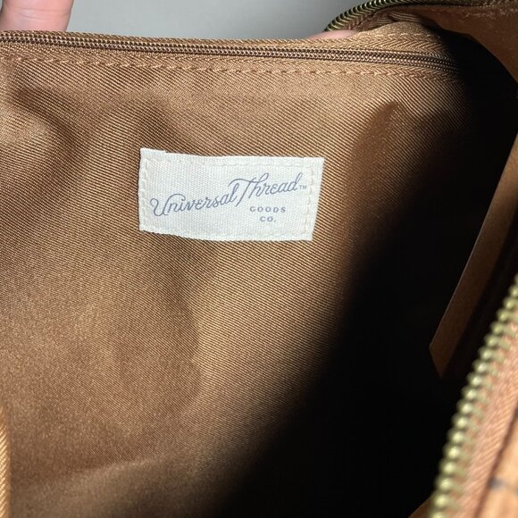 Universal Thread Brown Snake Print Hobo Bag - Picture 8 of 12